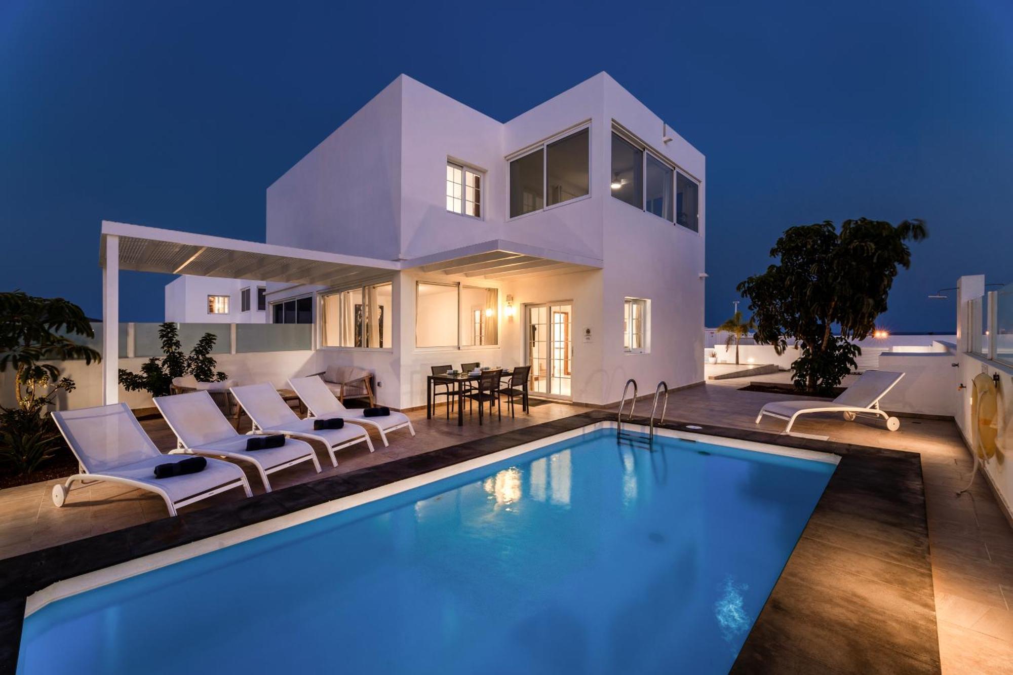 Villa Atlantica - Heated Pool In Playa Blanca Exterior foto