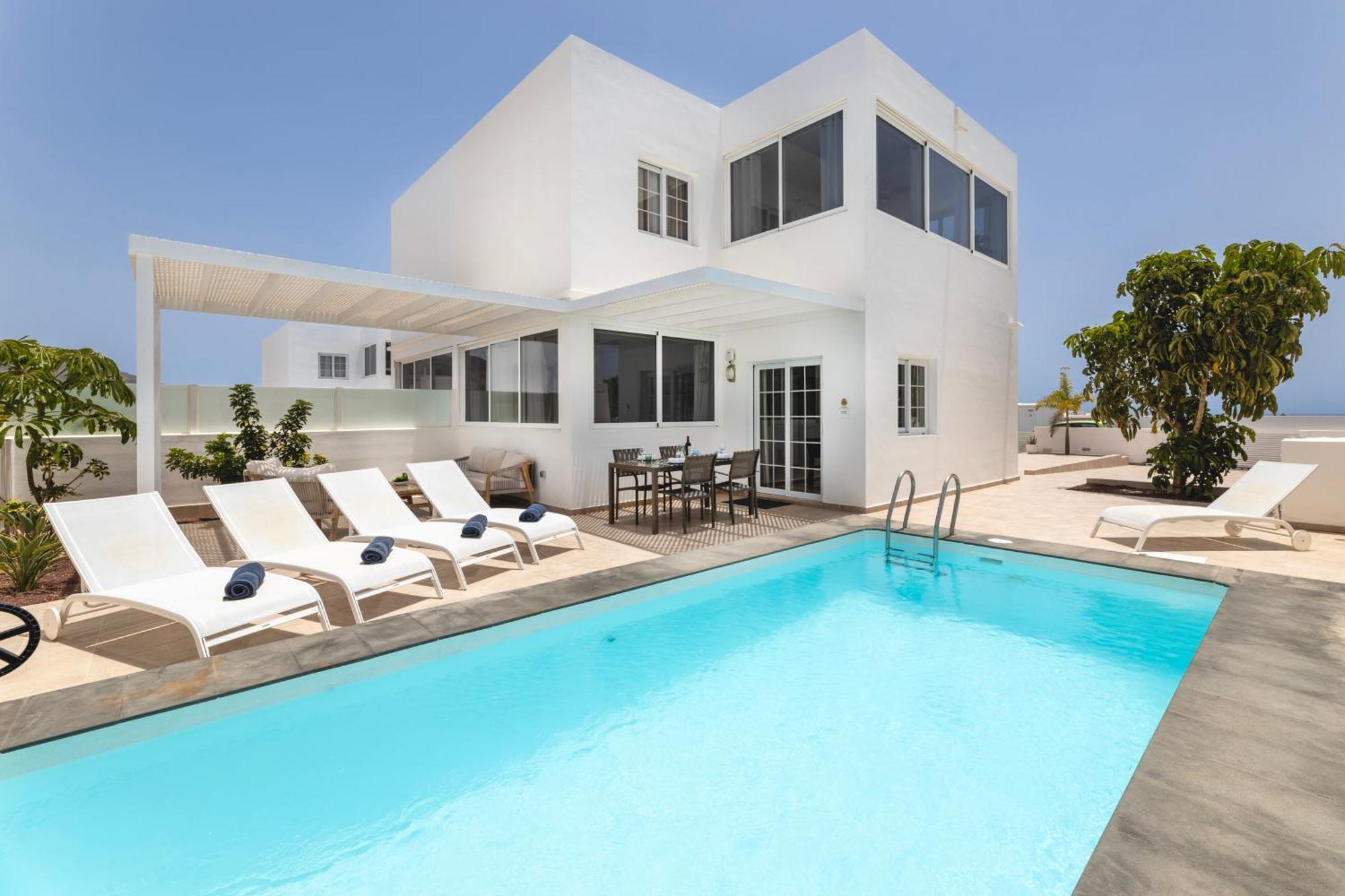 Villa Atlantica - Heated Pool In Playa Blanca Exterior foto