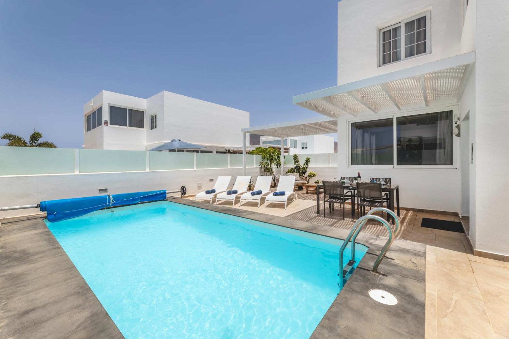 Villa Atlantica - Heated Pool In Playa Blanca Exterior foto